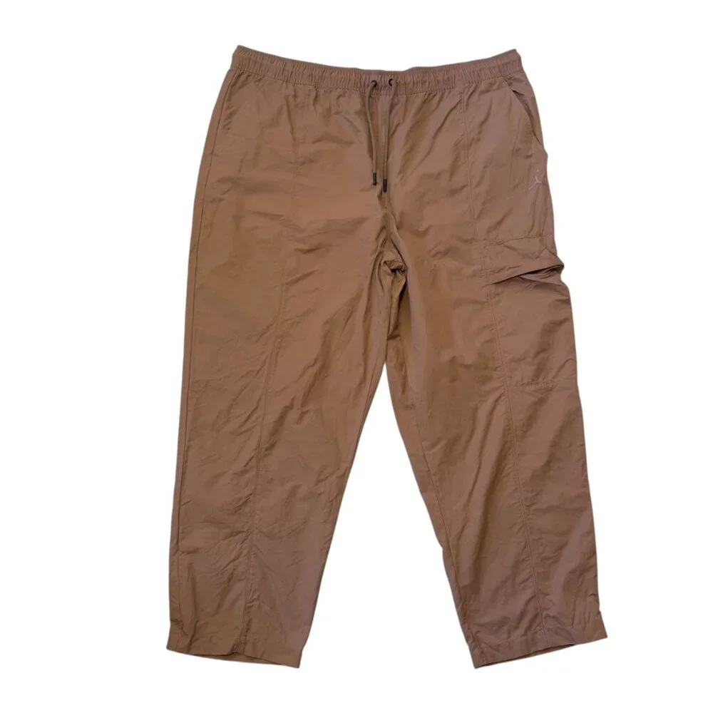 Jordan Essentials Woven Pants Archaeo Brown Pockets Men's size 3XL